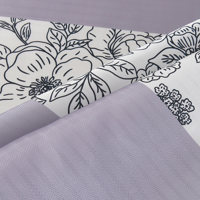 91家纺网 家纺一手货源 找家纺 绒品壹家家纺 2026新款立体数码印花凉感丝冰丝席软凉席席子三件套 花语