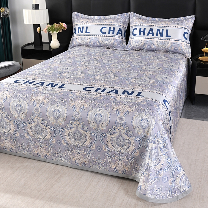 91家纺网 家纺一手货源 找家纺 绒品壹家家纺 2026新款立体数码印花凉感丝冰丝席软凉席席子三件套 轻奢欧式