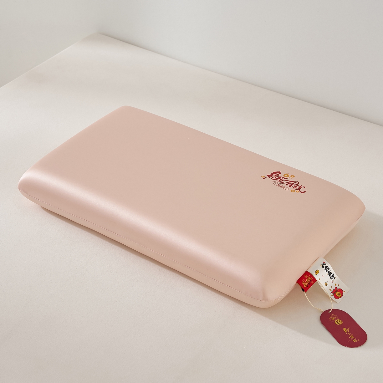 91家纺网 家纺一手货源 找家纺 乐可 2026新款马上有钱财运枕枕头枕芯 马上有钱财运枕-粉