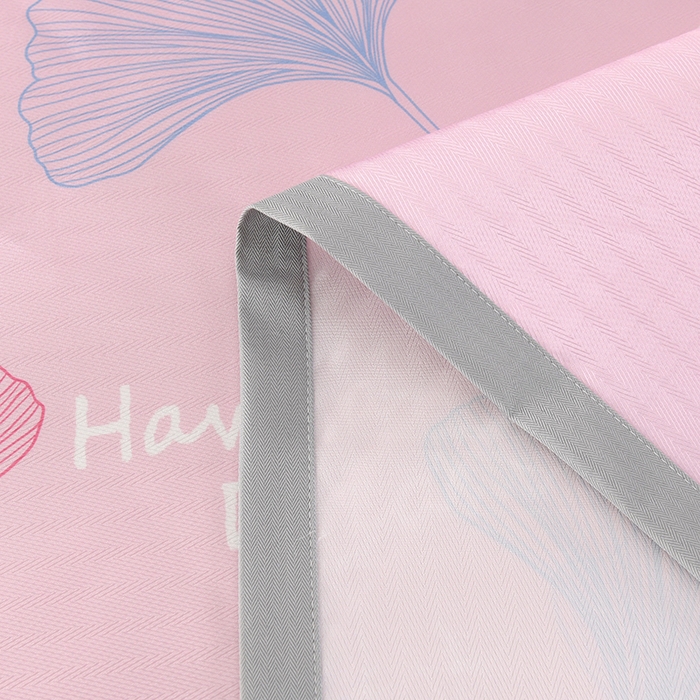 91家纺网 家纺一手货源 找家纺 绒品壹家家纺 2026新款立体数码印花凉感丝冰丝席软凉席席子三件套 三生有幸 粉