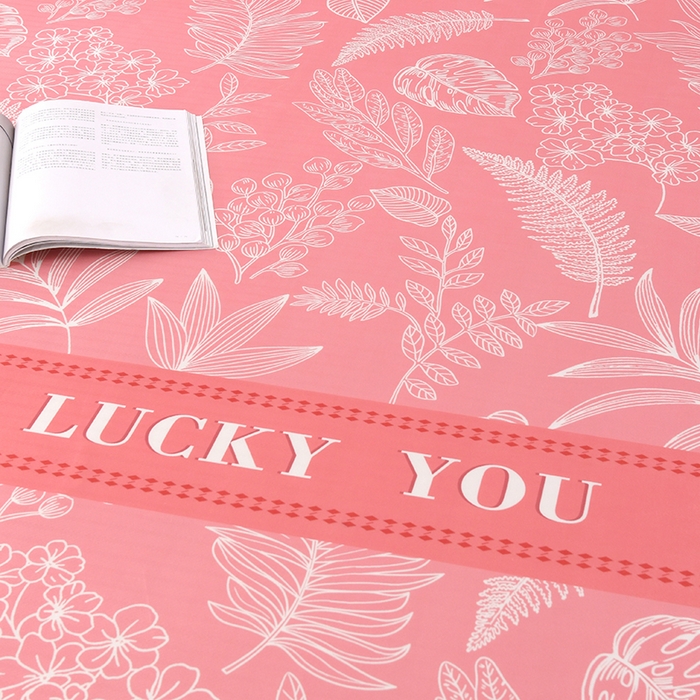 91家纺网 家纺一手货源 找家纺 绒品壹家家纺 2026新款立体数码印花凉感丝冰丝席软凉席席子三件套 相思  桔粉