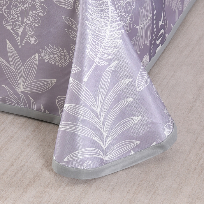 91家纺网 家纺一手货源 找家纺 绒品壹家家纺 2026新款立体数码印花凉感丝冰丝席软凉席席子三件套 相思 灰