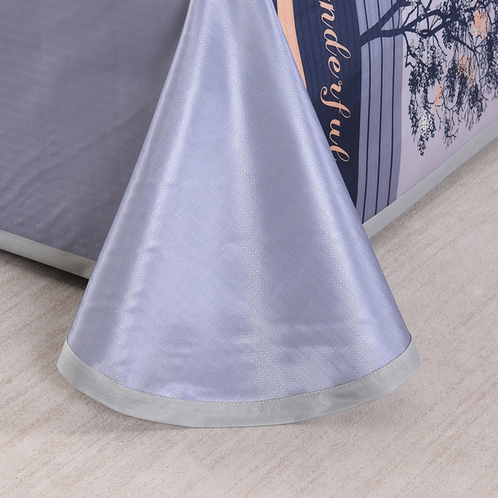 91家纺网 家纺一手货源 找家纺 绒品壹家家纺 2026新款立体数码印花凉感丝冰丝席软凉席席子三件套 幸福鹿