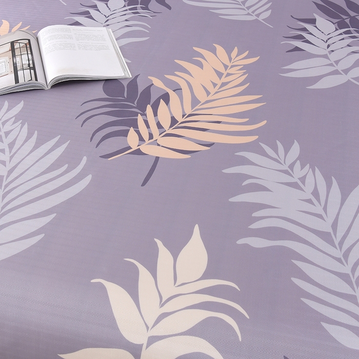 91家纺网 家纺一手货源 找家纺 绒品壹家家纺 2026新款立体数码印花凉感丝冰丝席软凉席席子三件套 叶叶风情