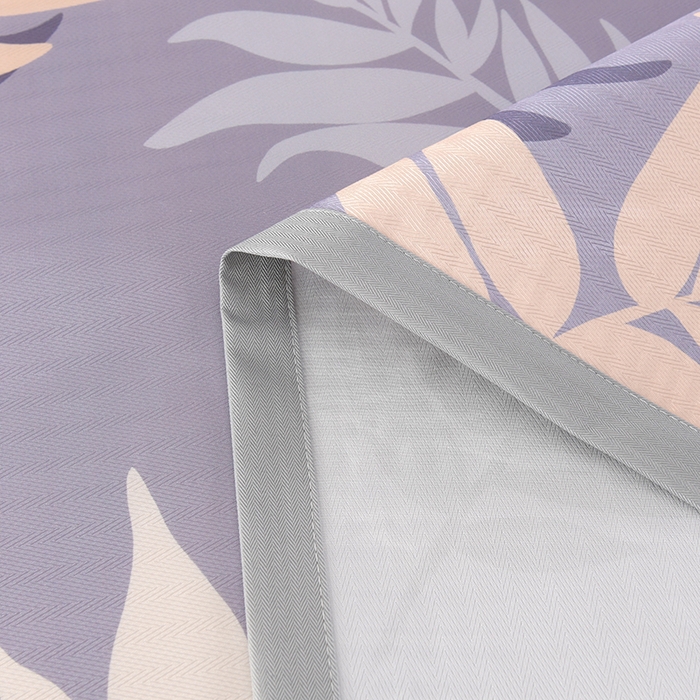 91家纺网 家纺一手货源 找家纺 绒品壹家家纺 2026新款立体数码印花凉感丝冰丝席软凉席席子三件套 叶叶风情