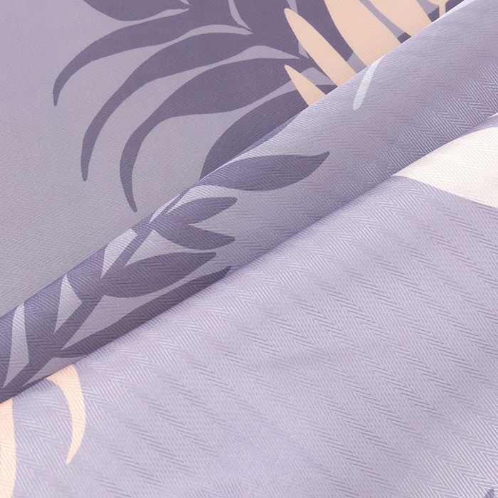 91家纺网 家纺一手货源 找家纺 绒品壹家家纺 2026新款立体数码印花凉感丝冰丝席软凉席席子三件套 叶叶风情