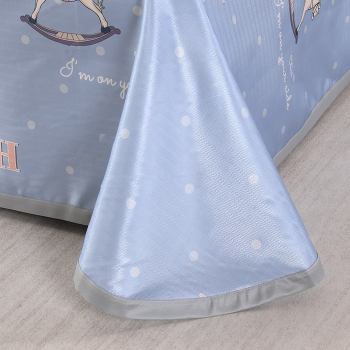 91家纺网 家纺一手货源 找家纺 绒品壹家家纺 2026新款立体数码印花凉感丝冰丝席软凉席席子三件套 马运享通