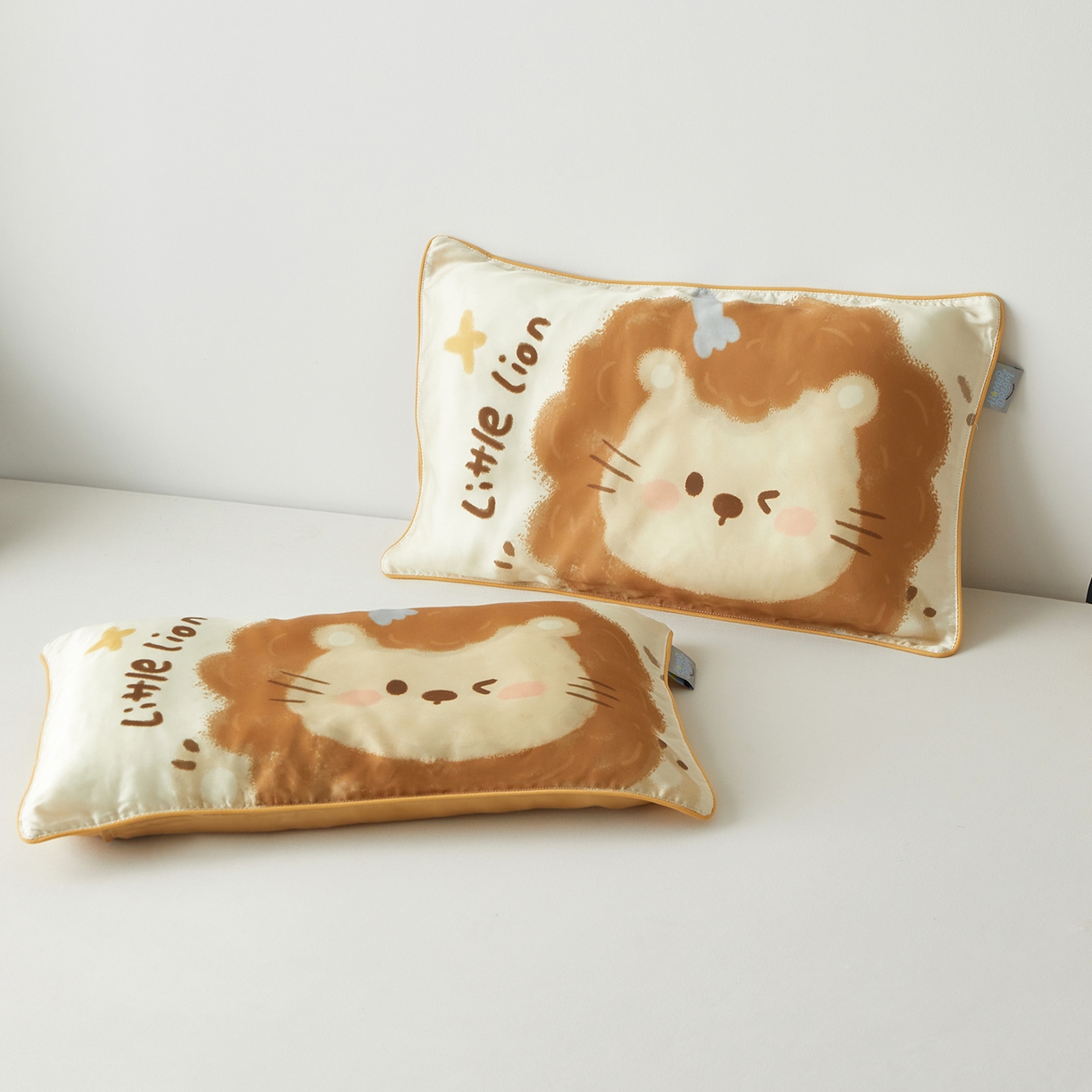 91家纺网 家纺一手货源 找家纺 （总）荷马之梦 2026新款60s兰精天丝原创数码印花大版儿童枕套