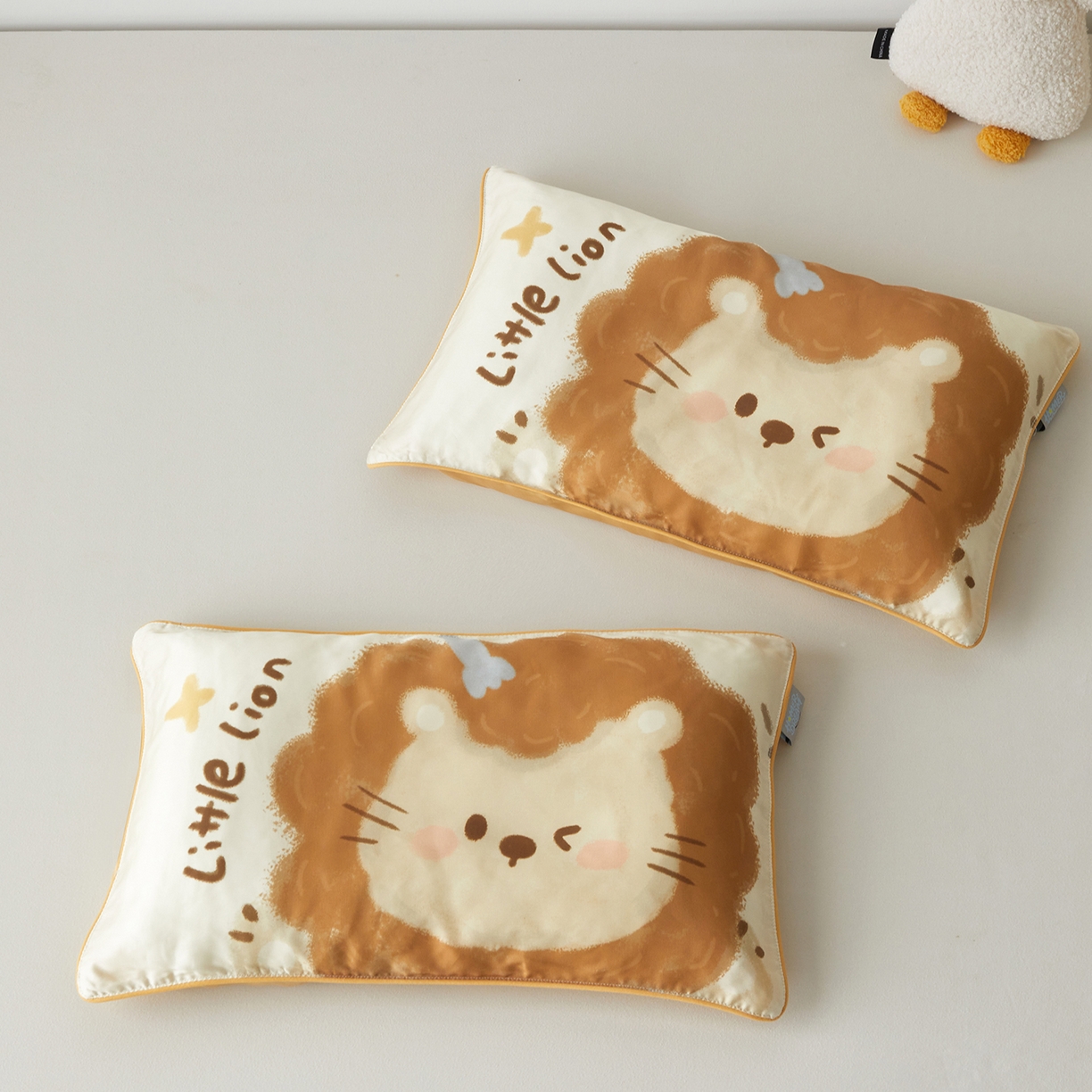 91家纺网 家纺一手货源 找家纺 （总）荷马之梦 2026新款60s兰精天丝原创数码印花大版儿童枕套