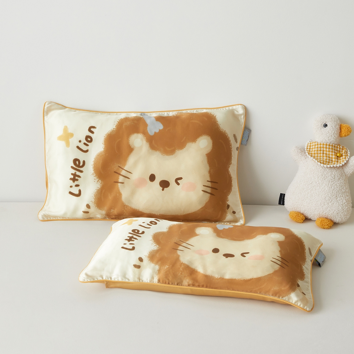 91家纺网 家纺一手货源 找家纺 （总）荷马之梦 2026新款60s兰精天丝原创数码印花大版儿童枕套