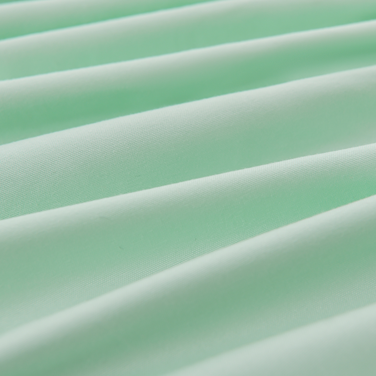 91家纺网 家纺一手货源 找家纺 预言家纺 2026新款水洗冰丝床笠款夏被四件套空调被跨境外贸床笠款 慕斯水绿