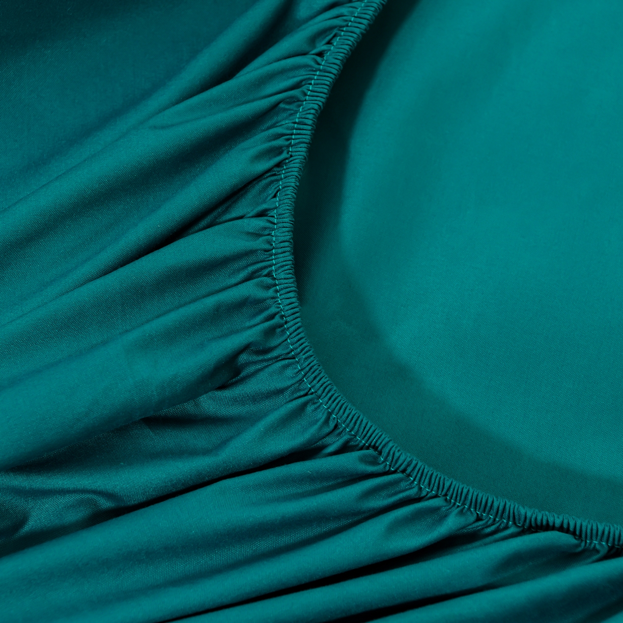 91家纺网 家纺一手货源 找家纺 预言家纺 2026新款水洗冰丝床笠款夏被四件套空调被跨境外贸床笠款 慕斯深兰