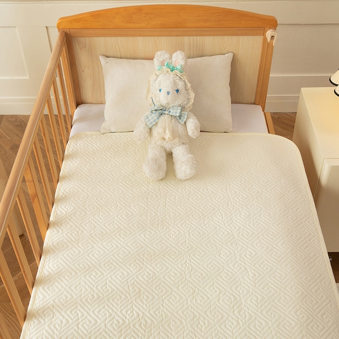 91家纺网 家纺一手货源 找家纺 （总）美达家纺 2026新款A类全棉纯色防水儿童款床垫隔尿垫姨妈垫护理垫