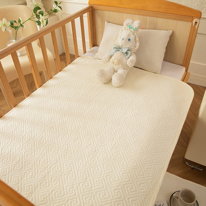 91家纺网 家纺一手货源 找家纺 （总）美达家纺 2026新款A类全棉纯色防水儿童款床垫隔尿垫姨妈垫护理垫