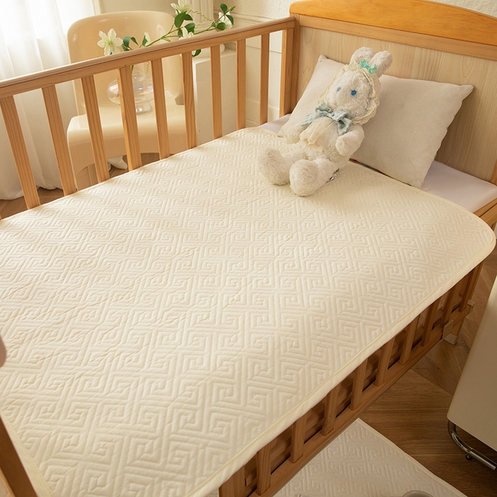 91家纺网 家纺一手货源 找家纺 （总）美达家纺 2026新款A类全棉纯色防水儿童款床垫隔尿垫姨妈垫护理垫