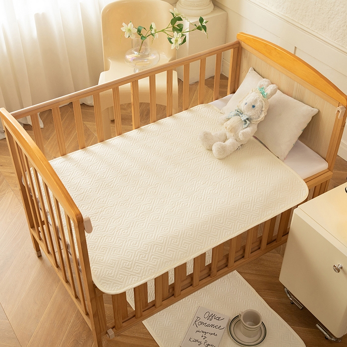 91家纺网 家纺一手货源 找家纺 （总）美达家纺 2026新款A类全棉纯色防水儿童款床垫隔尿垫姨妈垫护理垫