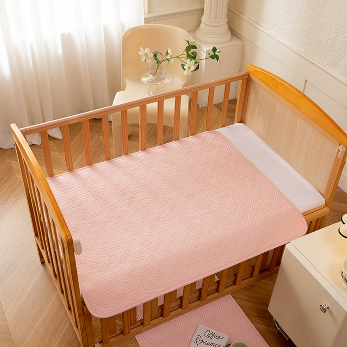 91家纺网 家纺一手货源 找家纺 （总）美达家纺 2026新款A类全棉纯色防水儿童款床垫隔尿垫姨妈垫护理垫