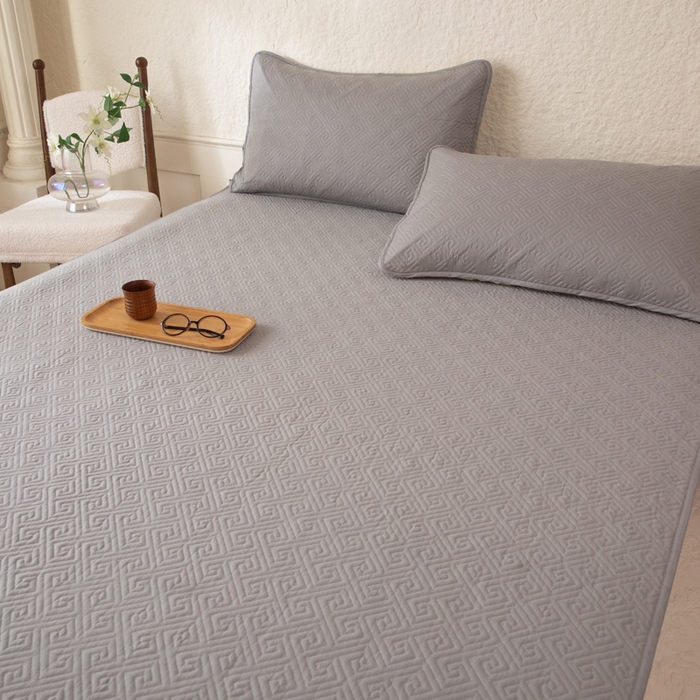 91家纺网 家纺一手货源 找家纺 （总）美达家纺 2026新款A类全棉纯色防水防滑床垫床盖