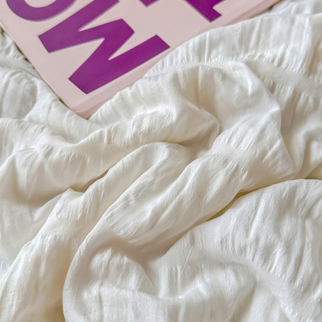 91家纺网 家纺一手货源 找家纺 优卡迪家纺馆 2026新款泡泡纱黑花边大豆夏被被子被芯下载文件包含买家秀 茉莉奶昔