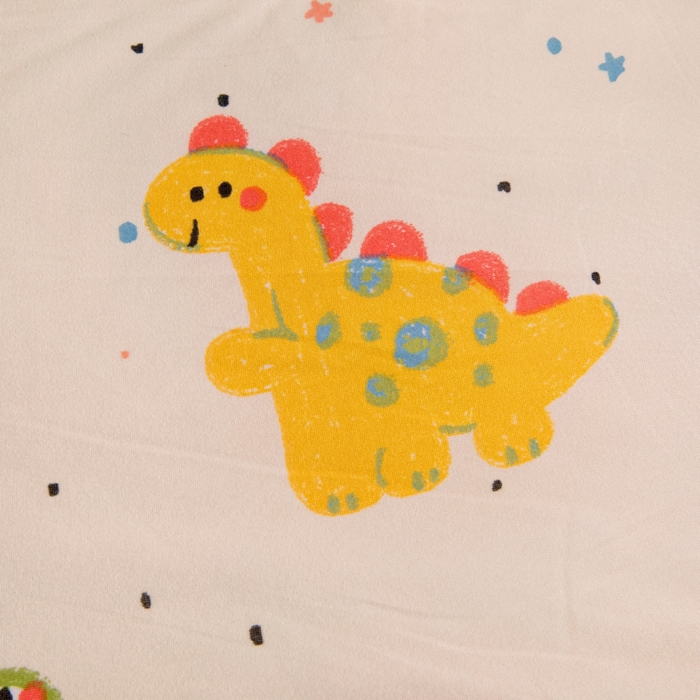 91家纺网 家纺一手货源 找家纺 鱼宝 2026春夏新款儿童针织棉夏被夏凉被空调被 波点恐龙