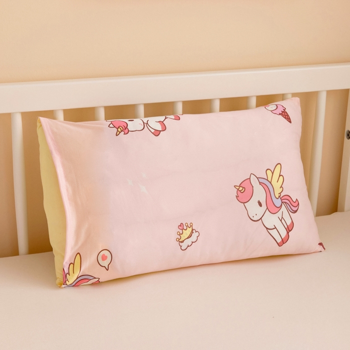 91家纺网 家纺一手货源 找家纺 鱼宝 2026春夏新款儿童针织棉夏被夏凉被空调被 彩虹马