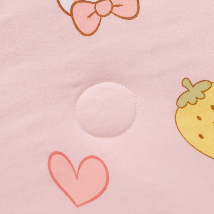 91家纺网 家纺一手货源 找家纺 鱼宝 2026春夏新款儿童针织棉夏被夏凉被空调被 果冻兔