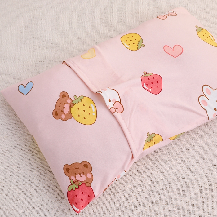 91家纺网 家纺一手货源 找家纺 鱼宝 2026春夏新款儿童针织棉夏被夏凉被空调被 果冻兔