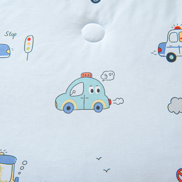 91家纺网 家纺一手货源 找家纺 鱼宝 2026春夏新款儿童针织棉夏被夏凉被空调被 汽车总动员