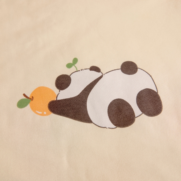 91家纺网 家纺一手货源 找家纺 鱼宝 2026春夏新款儿童针织棉夏被夏凉被空调被 水果熊猫