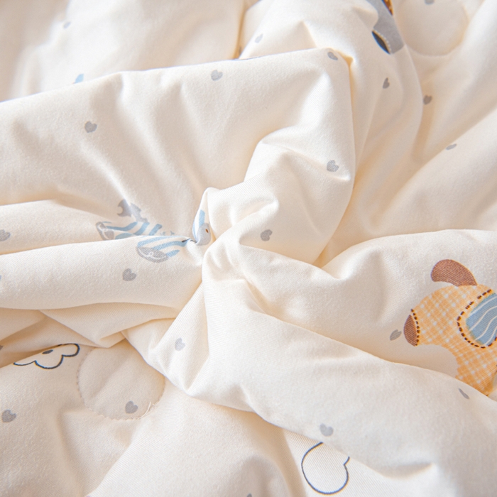 91家纺网 家纺一手货源 找家纺 鱼宝 2026春夏新款儿童针织棉夏被夏凉被空调被 小飞马