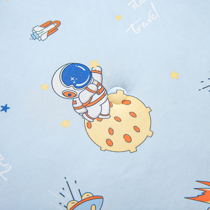 91家纺网 家纺一手货源 找家纺 鱼宝 2026春夏新款儿童针织棉夏被夏凉被空调被 星星宝宝