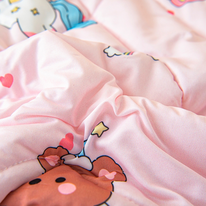 91家纺网 家纺一手货源 找家纺 （总）鱼宝 2026春夏新款数码印花儿童凉感丝夏被夏凉被空调被