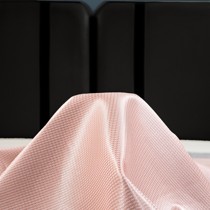 91家纺网 家纺一手货源 找家纺 乐窝家纺仓储 2026新款A类抗菌碳光冰丝席冰藤席床笠款加厚三明治复合凉席三件套学生宿舍两件套 浅粉-床席款