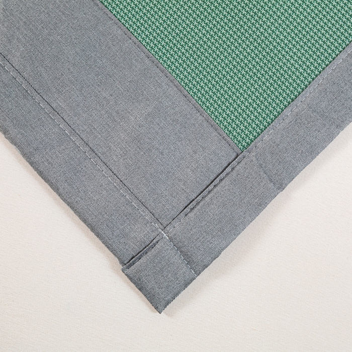 91家纺网 家纺一手货源 找家纺 乐窝家纺仓储 2026新款A类抗菌碳光冰丝席冰藤席床笠款加厚三明治复合凉席三件套学生宿舍两件套 水绿-床席款