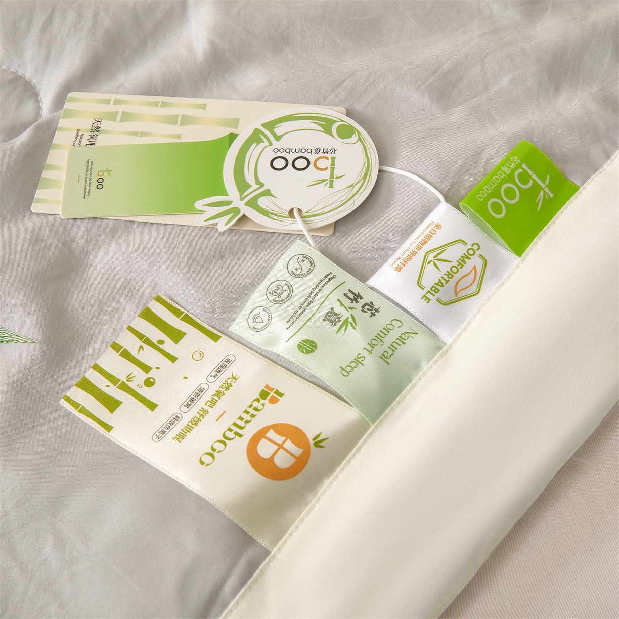 91家纺网 家纺一手货源 找家纺 招财星家纺 2026新款A类凉感竹纤维夏被空调被可机洗水洗夏被单人宿舍薄款被子（带质检报告买家秀） 熊猫-雾灰