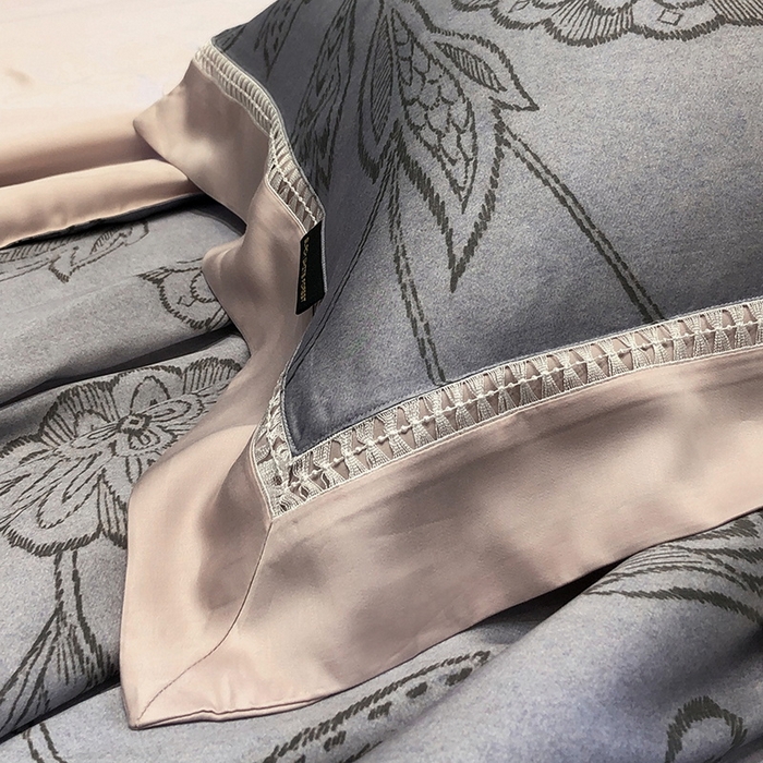 91家纺网 家纺一手货源 找家纺 （总）黑白森林 2026新款天丝印花夏被四件套系列