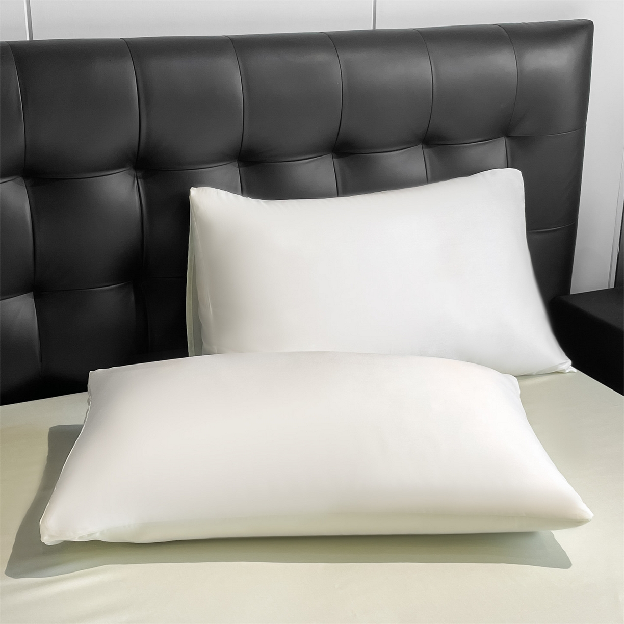 91家纺网 家纺一手货源 找家纺 美澳家纺 2026新款凉感水洗冰丝真丝刺绣双拼单夏被三件套四件套 蜜桔-绿