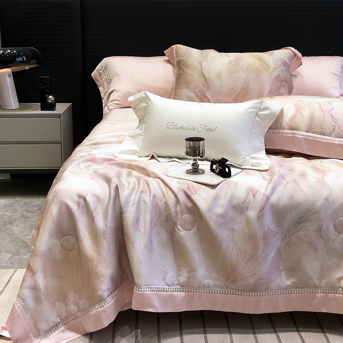 （总）黑白森林 2026新款天丝印花夏被四件套系列