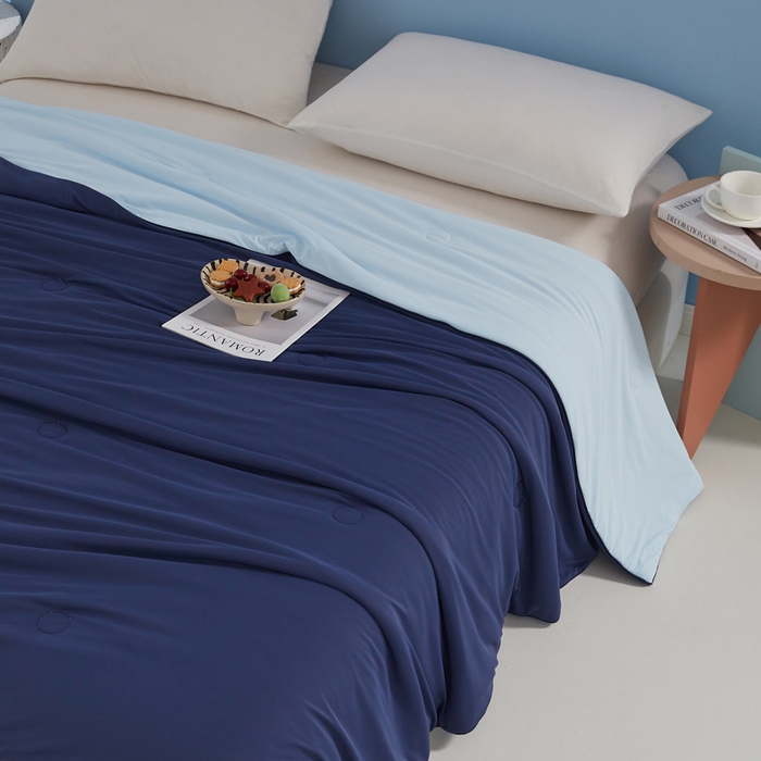 91家纺网 家纺一手货源 找家纺 （总）蓝冰家纺 2026新款凉感高密度空调被夏被