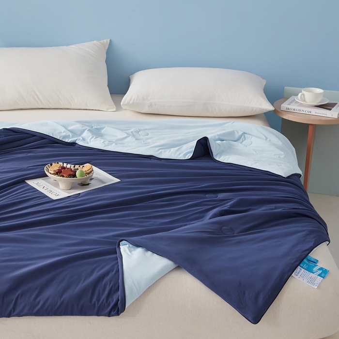 91家纺网 家纺一手货源 找家纺 （总）蓝冰家纺 2026新款凉感高密度空调被夏被