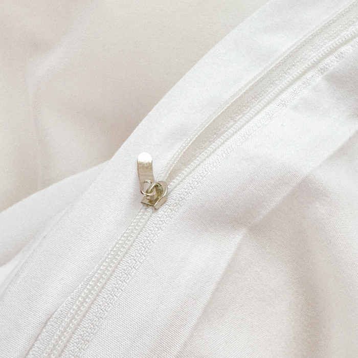 91家纺网 家纺一手货源 找家纺 莎臣豹 2026新款水洗棉磨毛原棉纯色印花简约风四件套风格二 纯情白