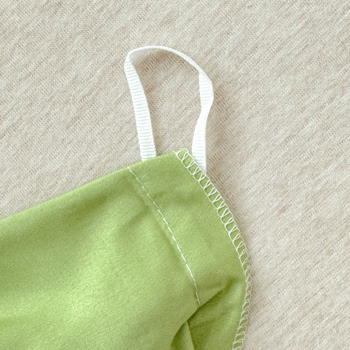 91家纺网 家纺一手货源 找家纺 莎臣豹 2026新款水洗棉磨毛原棉纯色印花简约风四件套风格二 抹茶绿