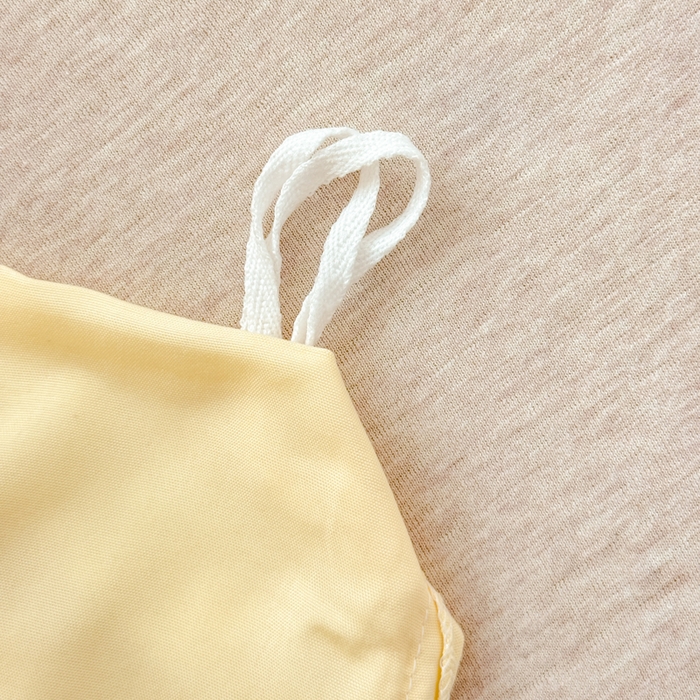 91家纺网 家纺一手货源 找家纺 莎臣豹 2026新款水洗棉磨毛原棉纯色印花简约风四件套风格二 嫩黄