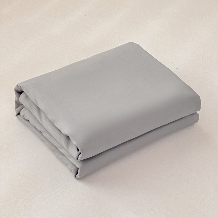 91家纺网 家纺一手货源 找家纺 莎臣豹 2026新款水洗棉磨毛原棉纯色印花简约风四件套风格二 绅士灰