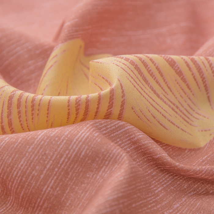 91家纺网 家纺一手货源 找家纺 莎臣豹 2026新款水洗棉磨毛原棉纯色印花简约风四件套风格二 甜蜜的心