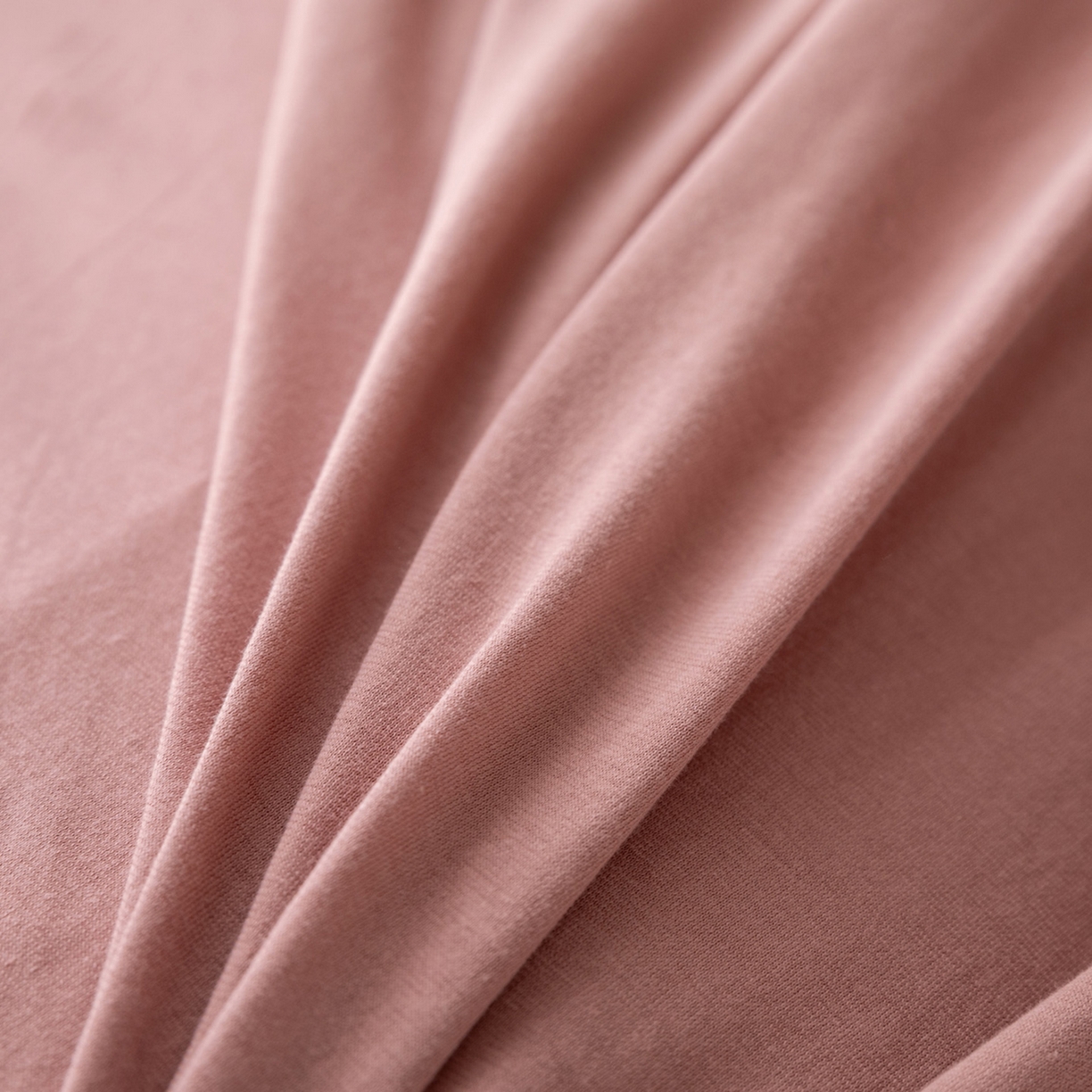 91家纺网 家纺一手货源 找家纺 梦可莱家居 2026春夏新品全棉针织棉纯色双拼简约百搭时尚系列四件套 双拼-豆沙