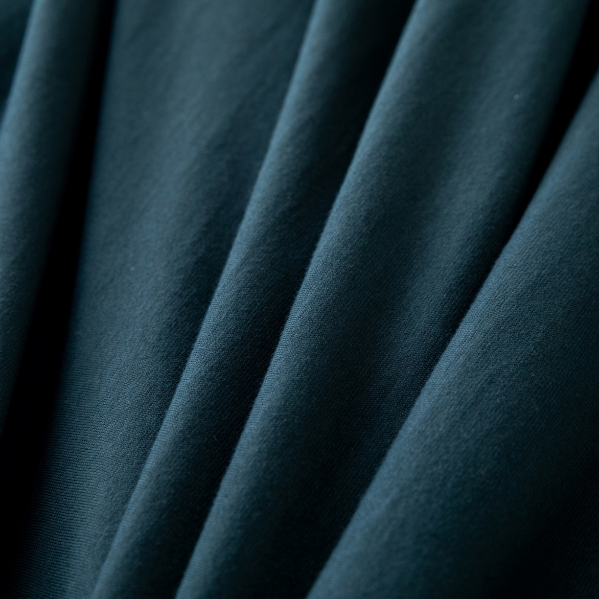 91家纺网 家纺一手货源 找家纺 梦可莱家居 2026春夏新品全棉针织棉纯色双拼简约百搭时尚系列四件套 双拼-森林绿