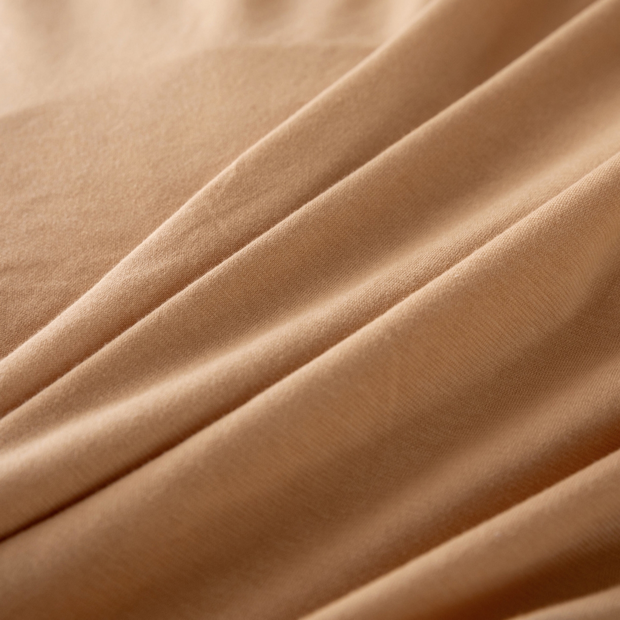 91家纺网 家纺一手货源 找家纺 梦可莱家居 2026春夏新品全棉针织棉纯色双拼简约百搭时尚系列四件套 双拼-奶卡