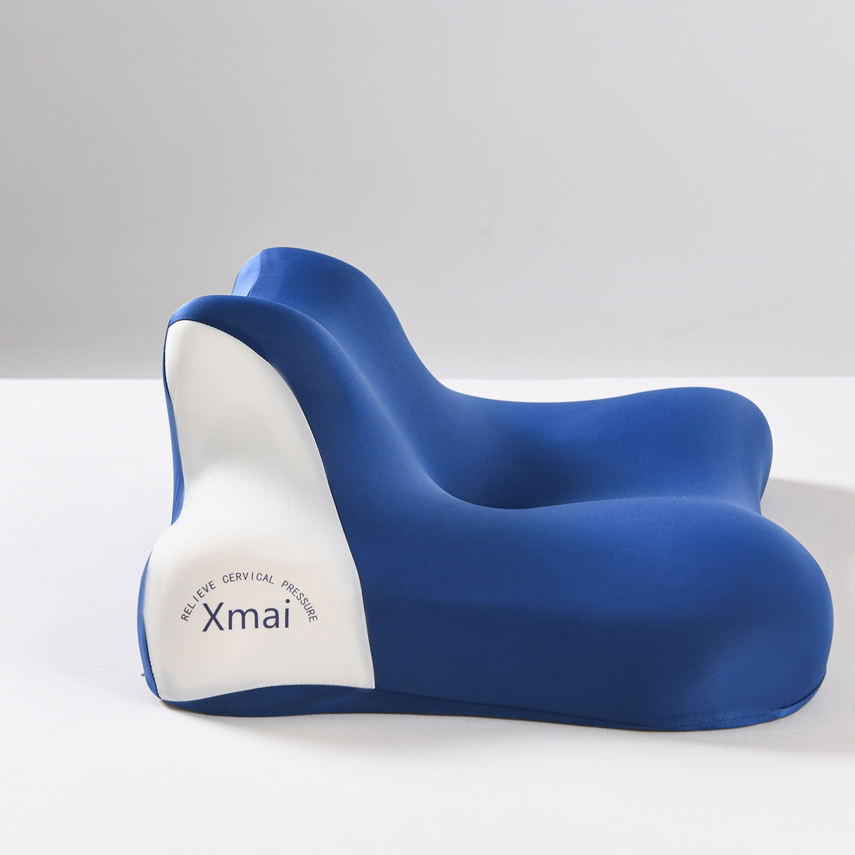 91家纺网 家纺一手货源 找家纺 珍贝家纺 【源头厂家】2026新款多功能手机趴睡枕-人体工学床上趴睡枕芯趴着睡觉玩手机神器枕头枕芯 海洋蓝