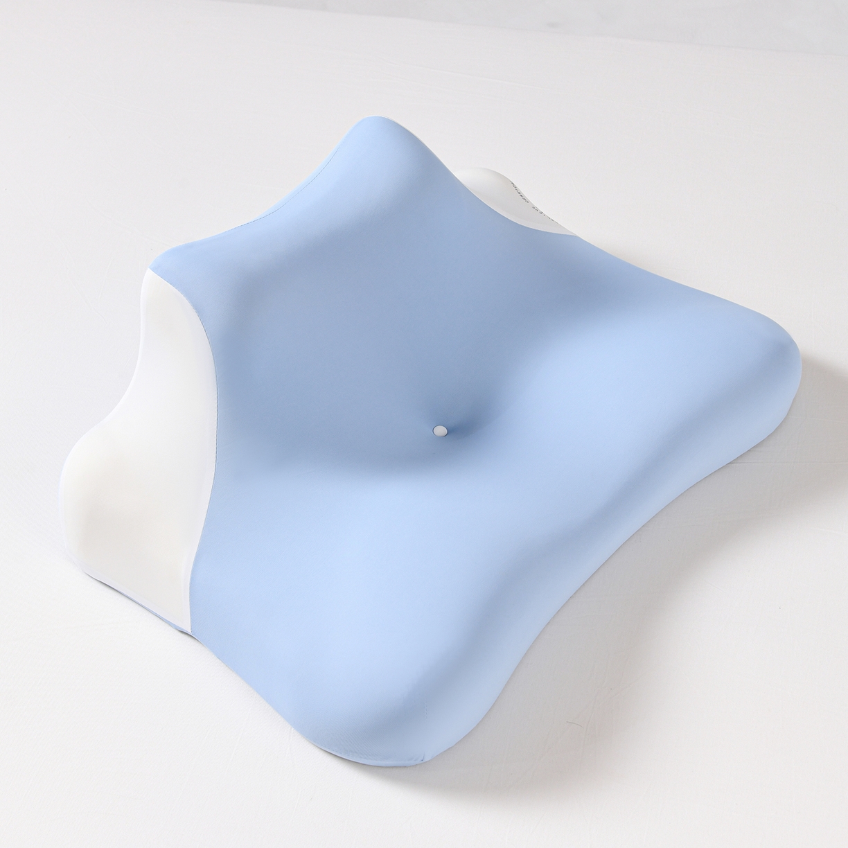 91家纺网 家纺一手货源 找家纺 珍贝家纺 【源头厂家】2026新款多功能手机趴睡枕-人体工学床上趴睡枕芯趴着睡觉玩手机神器枕头枕芯 天空蓝